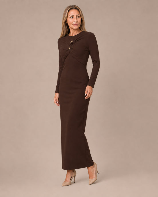 Artigli Abbigliamento Abito lungo con intrecci e accessori 