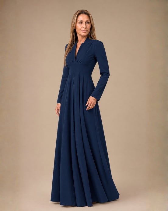 Artigli Abbigliamento Abito lungo con scollo a V 
