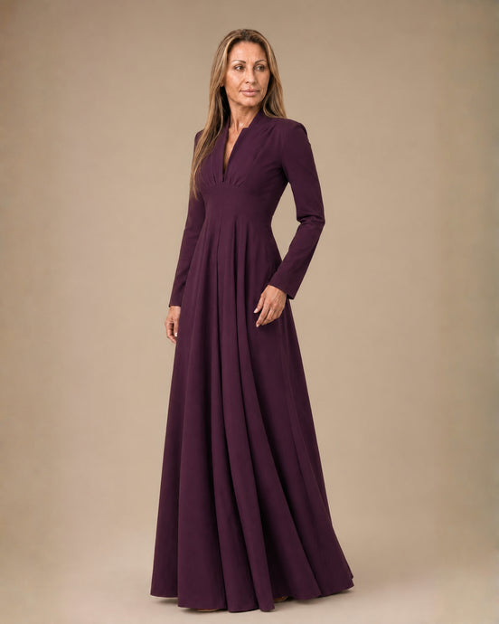 Artigli Abbigliamento Abito lungo con scollo a V 