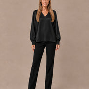 Artigli Abbigliamento Blusa scollo a V 