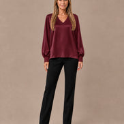 Artigli Abbigliamento Blusa scollo a V 
