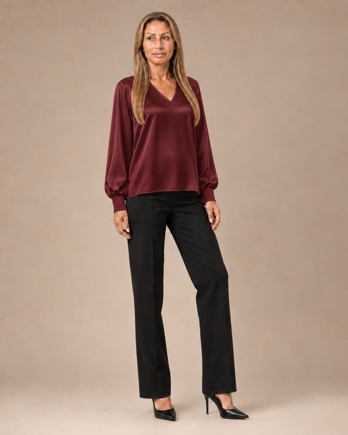 Artigli Abbigliamento Blusa scollo a V 