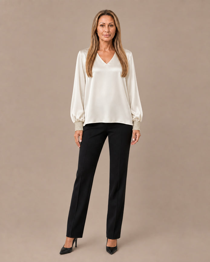 Artigli Abbigliamento Blusa scollo a V 