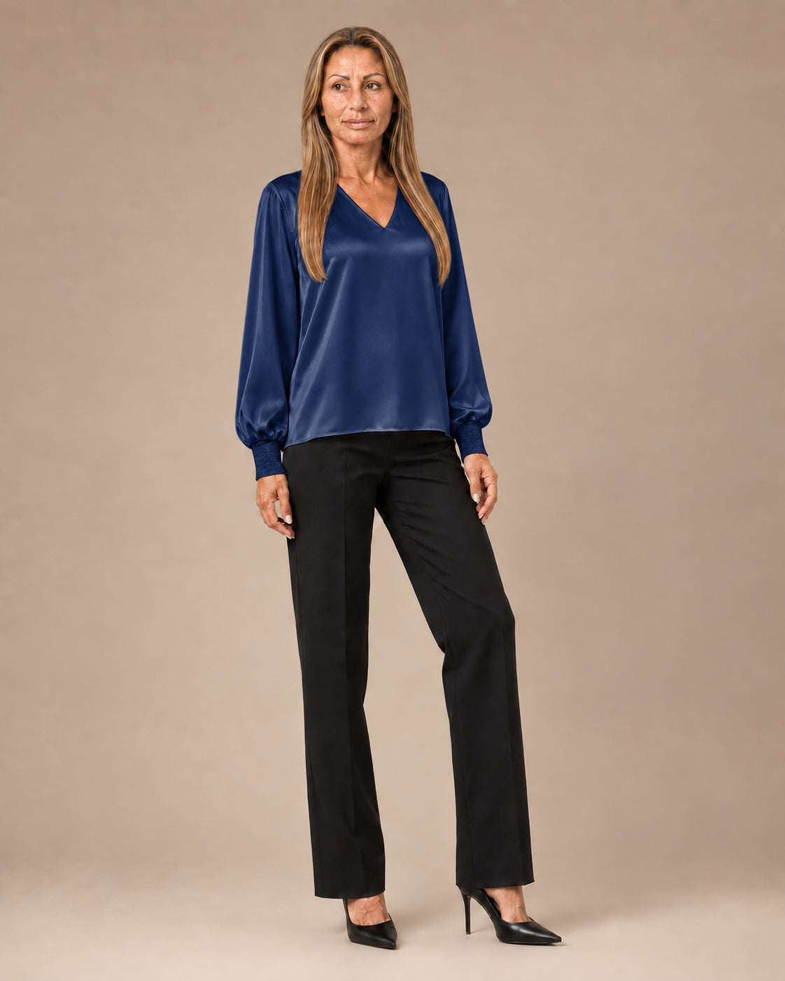 Artigli Abbigliamento Blusa scollo a V 