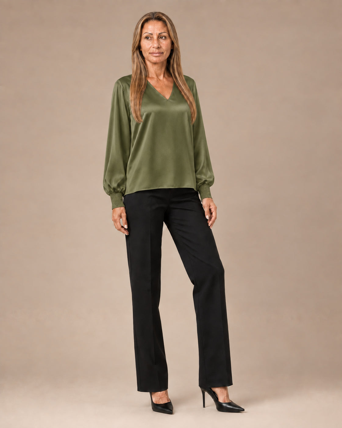 Artigli Abbigliamento Blusa scollo a V 