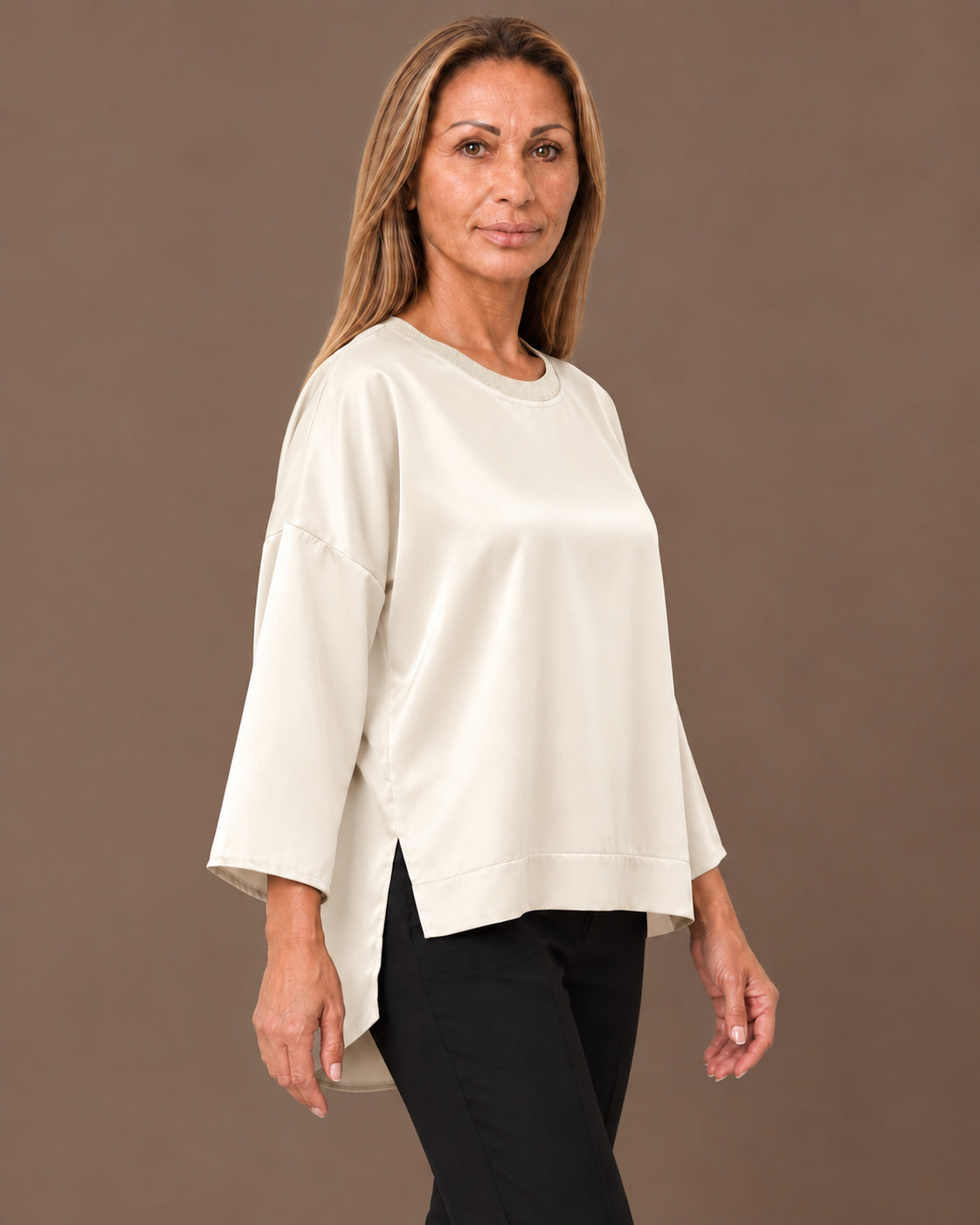 Artigli Abbigliamento Blusa a costine lurex 