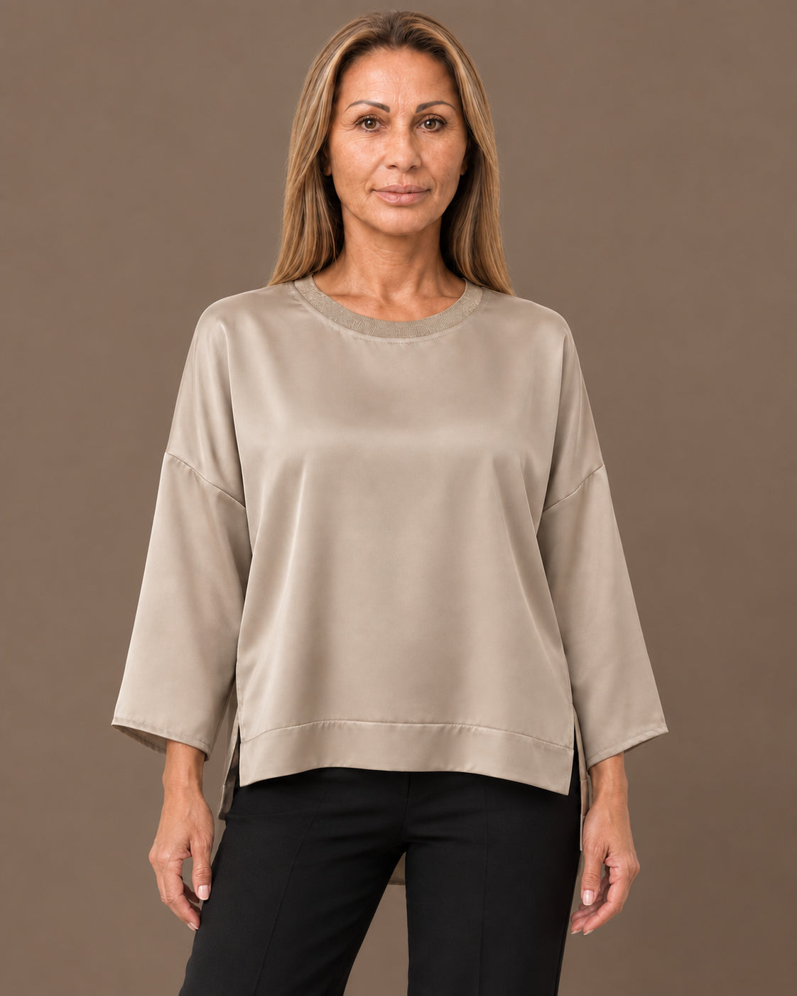 Artigli Abbigliamento Blusa a costine lurex 