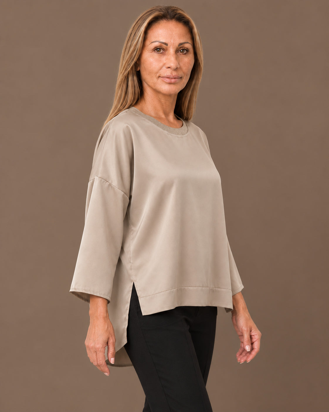 Artigli Abbigliamento Blusa a costine lurex 