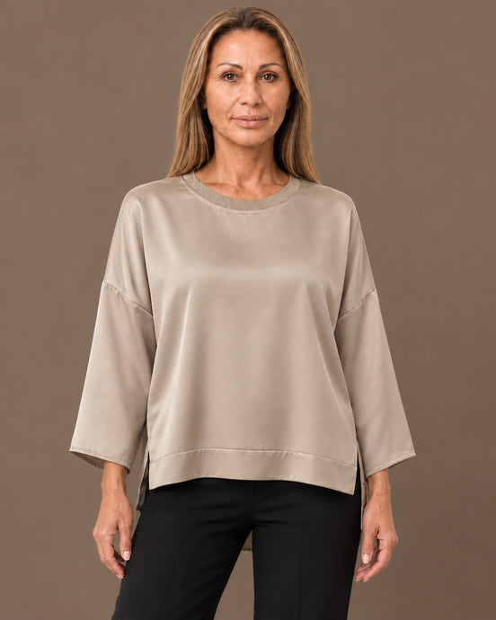 Artigli Abbigliamento Blusa a costine lurex 