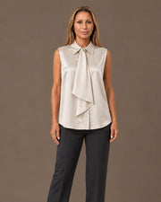Camicia con volant Artigli Avorio