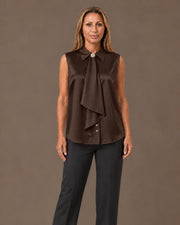 Camicia con volant Artigli Moro