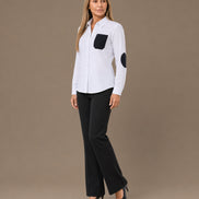 Artigli Abbigliamento Camicia con toppe a contrasto 