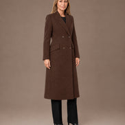 Artigli Abbigliamento Cappotto lungo doppiopetto 