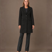 Artigli Abbigliamento Cappotto midi due bottoni 