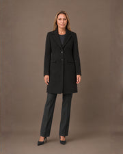Cappotto midi due bottoni Artigli Nero