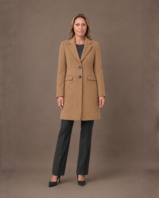 Artigli Abbigliamento Cappotto midi due bottoni 