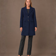 Artigli Abbigliamento Cappotto midi due bottoni 