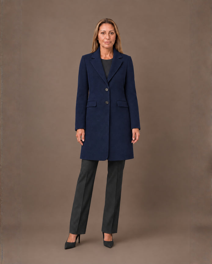 Artigli Abbigliamento Cappotto midi due bottoni 