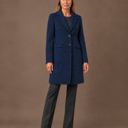 Artigli Abbigliamento Cappotto midi due bottoni 