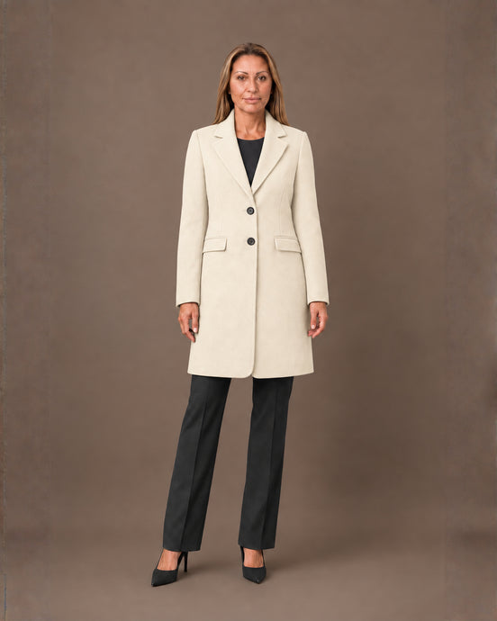 Artigli Abbigliamento Cappotto midi due bottoni 