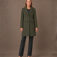 Artigli Abbigliamento Cappotto midi due bottoni 
