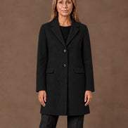 Artigli Abbigliamento Cappotto midi due bottoni 
