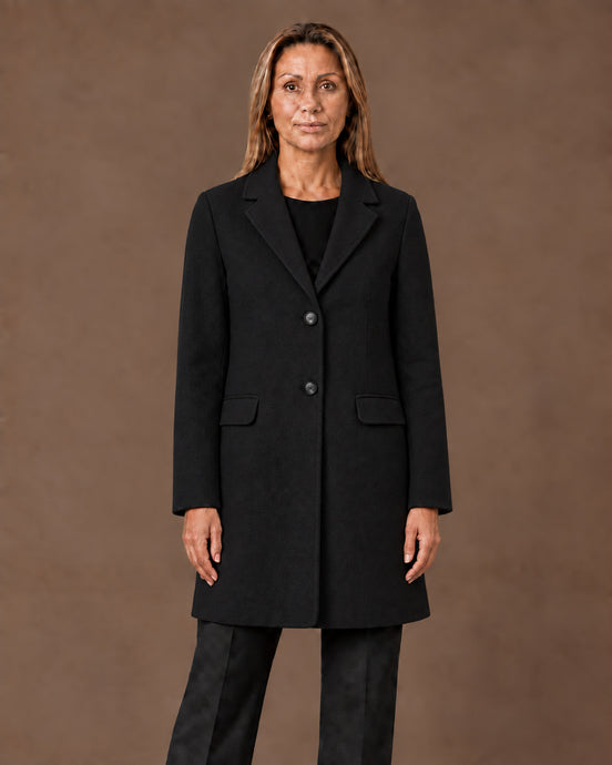 Artigli Abbigliamento Cappotto midi due bottoni 