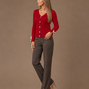 Artigli Abbigliamento Cardigan con fiocchi ai polsi 