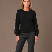 Artigli Abbigliamento Maglia con strass alle maniche 