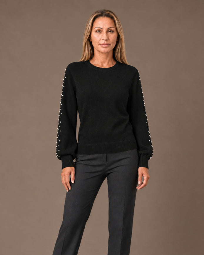 Artigli Abbigliamento Maglia con strass alle maniche 