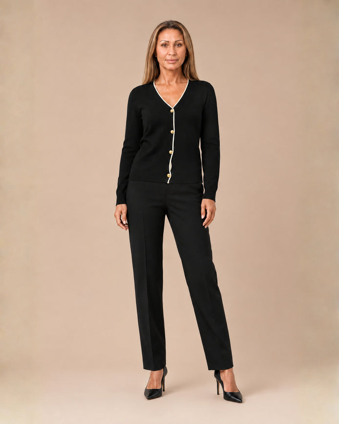 Artigli Abbigliamento Cardigan con contrasto 