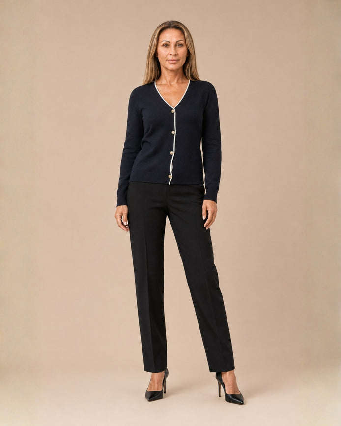 Artigli Abbigliamento Cardigan con contrasto 