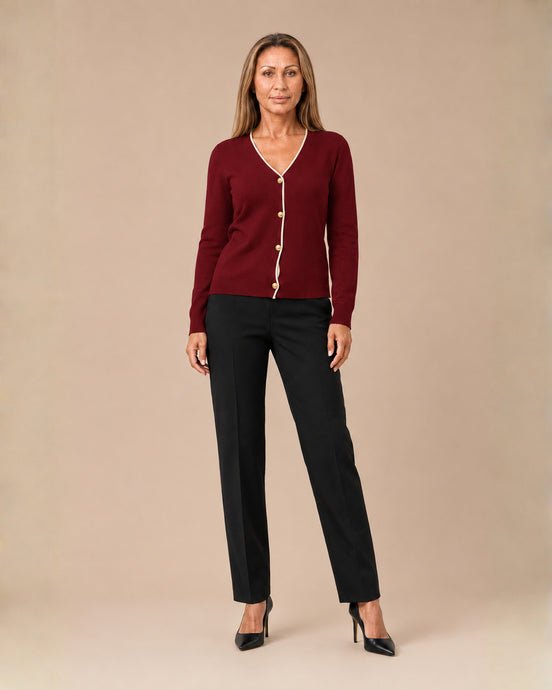 Artigli Abbigliamento Cardigan con contrasto 