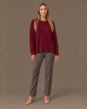 Maglia over con tasca Artigli Bordeaux