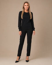 Maglia lurex con strass Artigli Nero