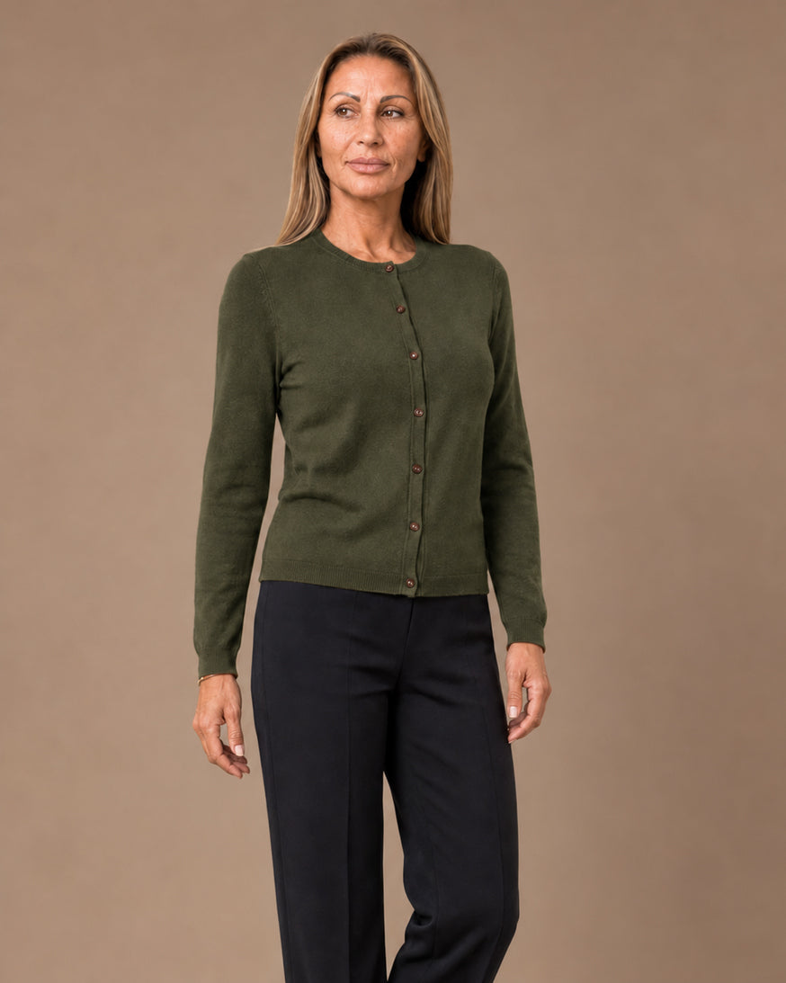 Artigli Abbigliamento Cardigan girocollo 