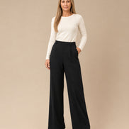Artigli Abbigliamento Pantalone palazzo con pinces 