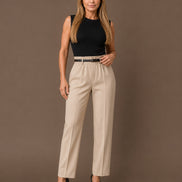 Artigli Abbigliamento Pantalone straight con cintura 