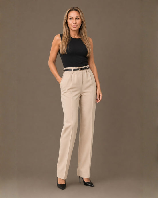 Artigli Abbigliamento Pantalone straight con cintura 