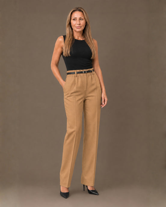Artigli Abbigliamento Pantalone straight con cintura 