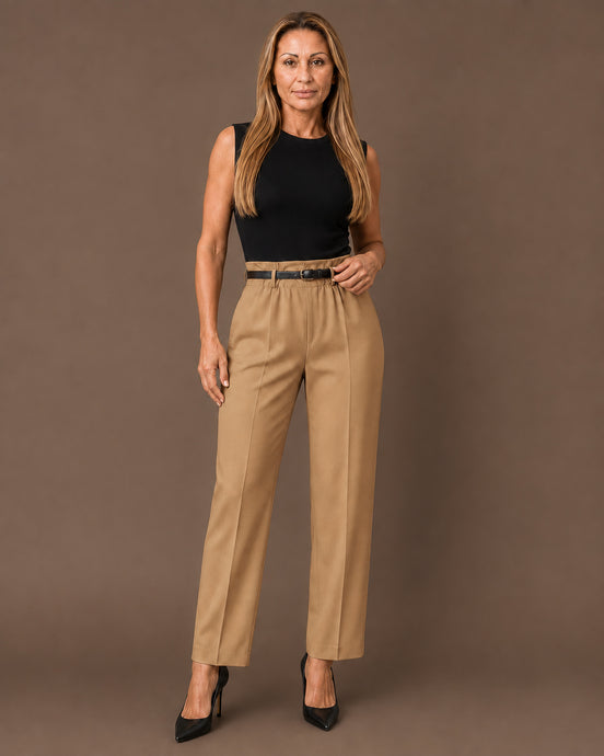 Artigli Abbigliamento Pantalone straight con cintura 