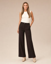 Pantaloni con risvolto Artigli Moro