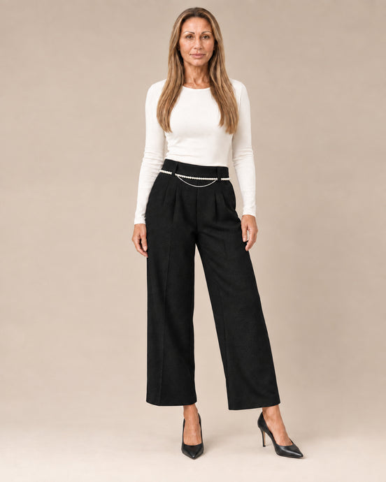 Artigli Abbigliamento Pantaloni con catena di perle 