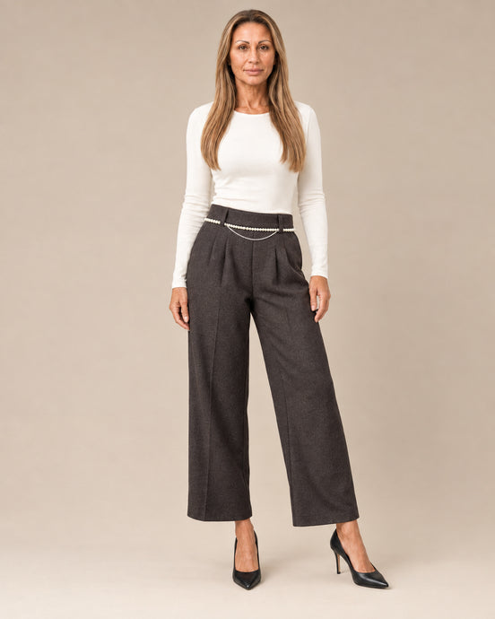 Artigli Abbigliamento Pantaloni con catena di perle 