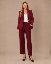 Tailleur Elena con bottone logo Artigli Vino