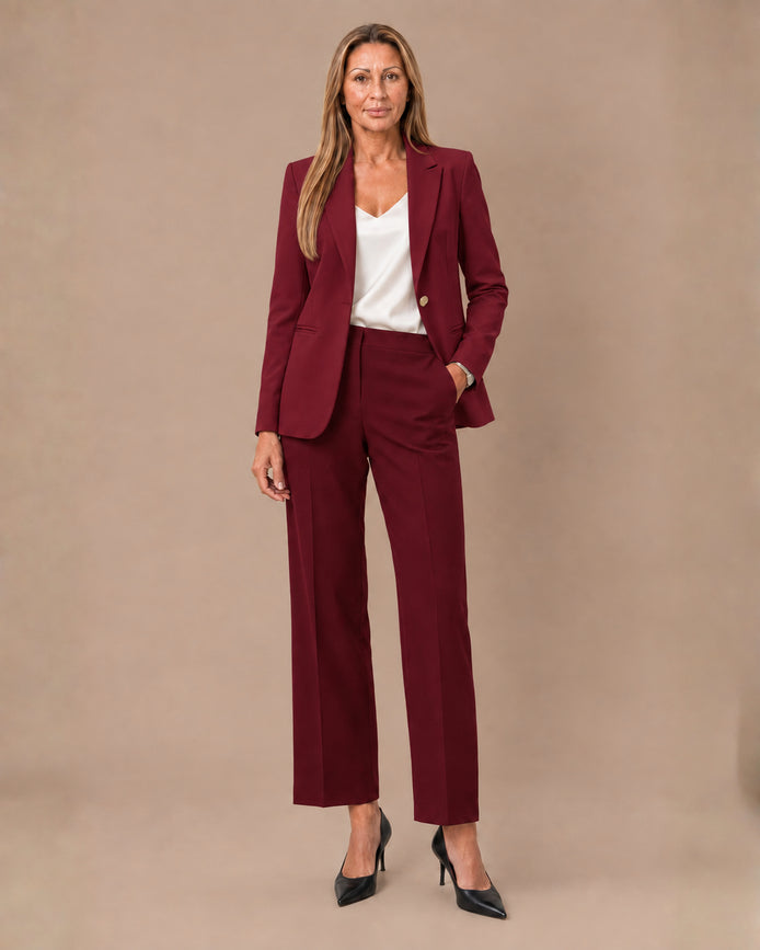 Artigli Abbigliamento Tailleur Elena con bottone logo 