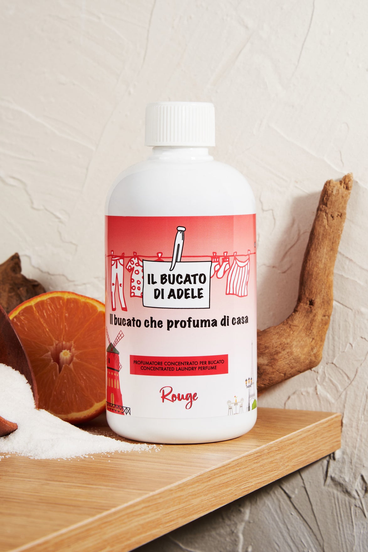 Il Bucato di Adele Profumatore Rouge - Profumatore per bucato 500 ml 