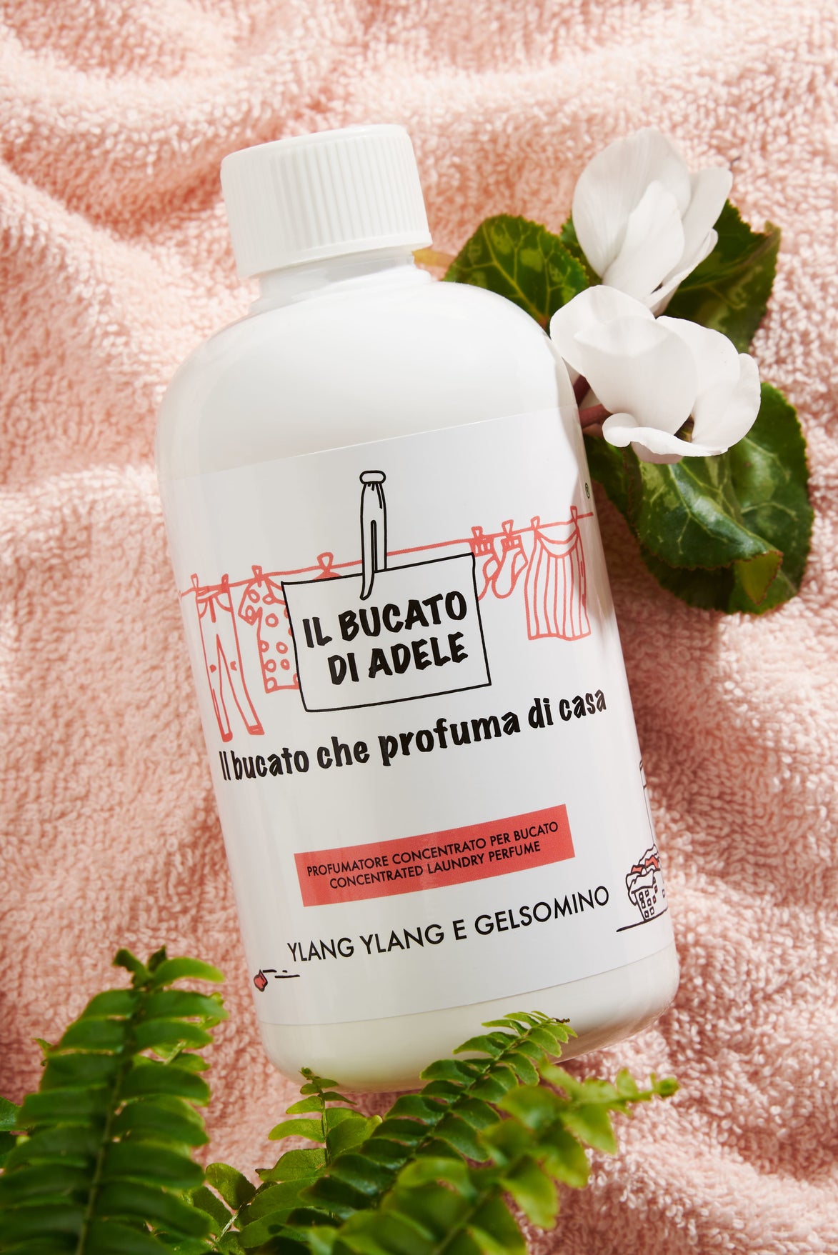 Il Bucato di Adele Profumatore Ylang Ylang e Gelsomino - Profumatore per bucato 500 ml 