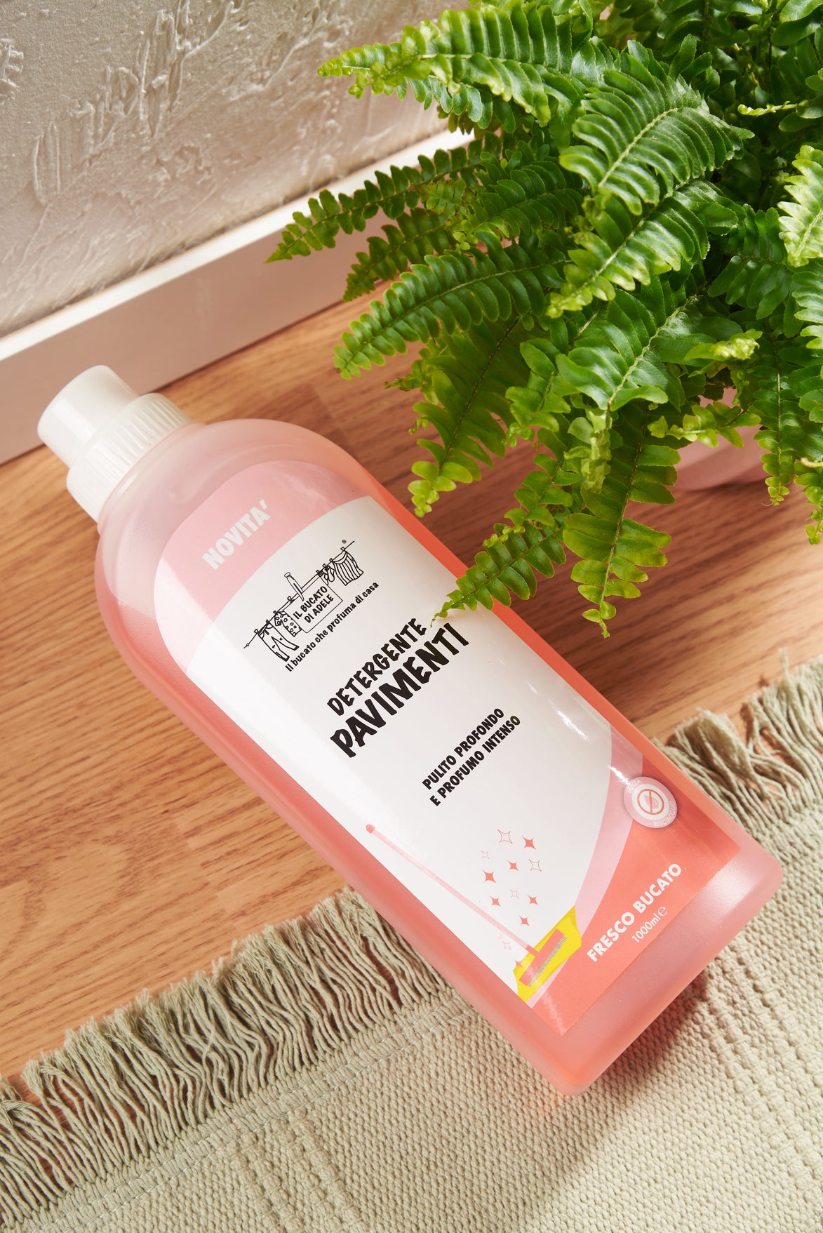 Il Bucato di Adele Profumatore Fresco Bucato - Detergente pavimenti 1000 ml 
