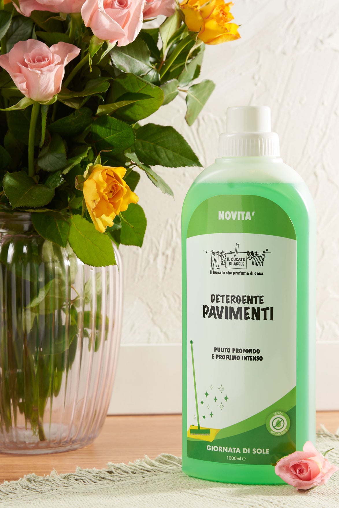 Il Bucato di Adele Profumatore Giornata di Sole - Detergente pavimenti 1000 ml 
